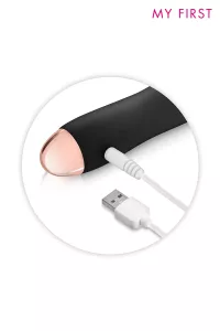 Vibromasseur rechargeable Giggle noir - My First 2