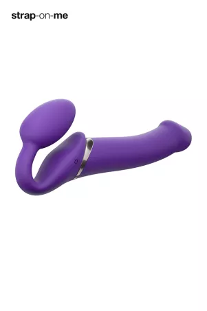 Strap-on-me vibrating purple L