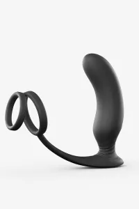 Stimulateur de prostate + cockring Double game 2