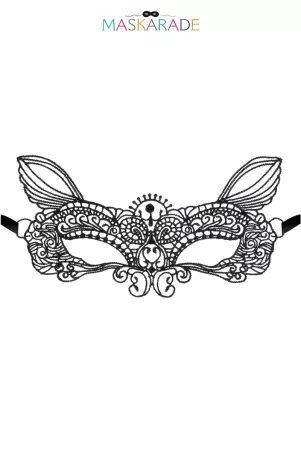 Mask - Full Moon Soft embroidery - Maskarade - Sexshop Tentations