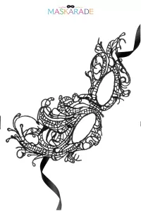 Mask - Soft embroidery ‘Aurore’ - Maskarade - Sexshop Tentations 2