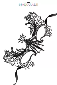 Mascherina - morbida da ricamo “AUBE” - Maskarade - Sexshop Tentations 2