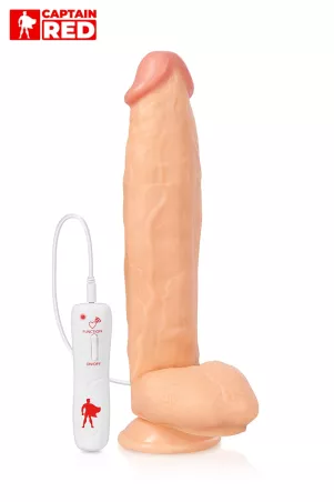 Vibro XXL The Power 31 x 6 cm - Captain Red