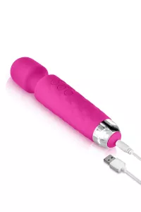 Vibro Love Wand rechargeable rose - Yoba 2