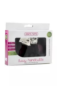 Fur cuffs - black 2