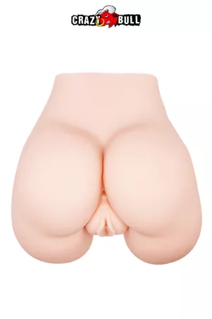 Super realistic vibrating masturbator