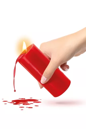 Candela BDSM rossa Fetish Tentation – Il fuoco del piacere controllato