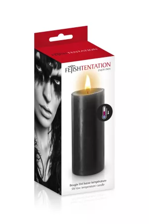 Fetish Tentation Black BDSM Candle – Smooth Heat, Refined Pleasure