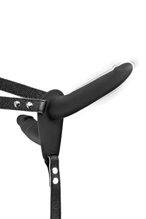 Doppel-Dildo Vibrationsgurt Fetish Tentation – Lust zu zweit