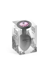 Schwarzer Silikon-Jewel-Plug M 2