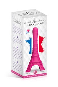 Vibromasseur La Tour Est Folle - rose 2