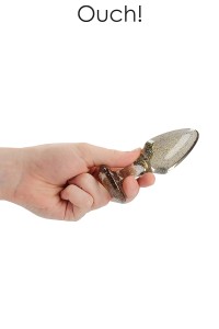 Set 3 vergoldete Stecker in Acryl 2