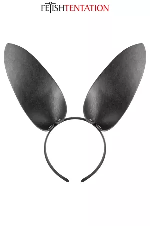 Oreilles de lapin en simili cuir - Fetish Tentation