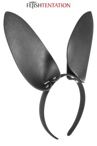 Oreilles de lapin en simili cuir - Fetish Tentation 2