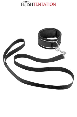 Included BDSM leash of the Fetish Tentation submission bar