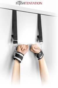 Fetish Tentation Door Suspension Cuffs | Erotic BDSM Play