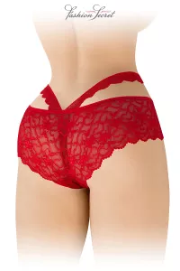Culotte ouverte rouge Marie - Fashion Secret 2