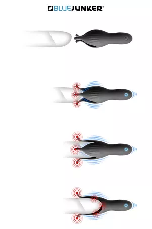 Stimolatore glande e testicoli Blue Junker – Vibrazioni precise