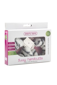 Shots fur handcuffs - zebra 2
