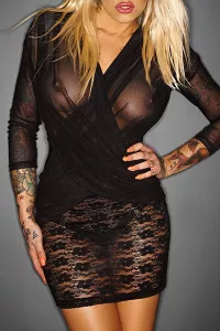 Flirty Kleid - Schwarz 2