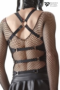 Black back debarder with straps 2