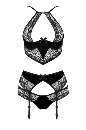 Black Scarlet strap set