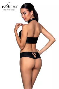 Bustier et string faux cuir Nancy - Passion 2