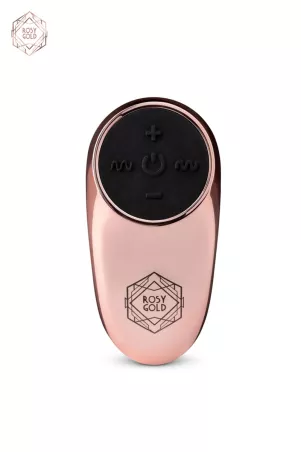Rosy Gold Vibro-Ei mit Fernbedienung – 10 Modi & diskret