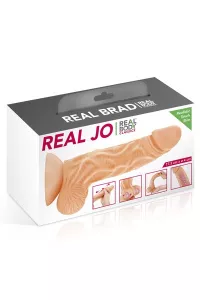 Gode ultra-réaliste 19 cm - Real Joe 2