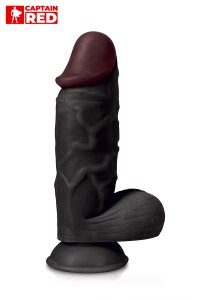Dildo XXL The Strong Nero 26 x 6,5 cm 2