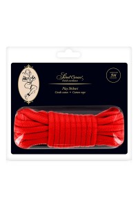 Red bondage cord 5m 2