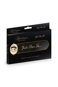 Black satin BDSM headband 2
