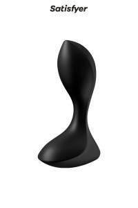 Tappo vibrante Backdoor Lover nero 2