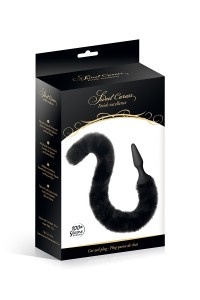 Schwarzer Katzenschwanzstecker 2