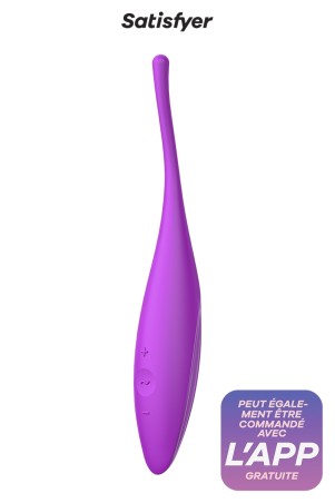 Connected Stimulator Twirling Joy fuchsia - Satisfyer