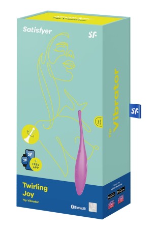 Connected Stimulator Twirling Joy fuchsia - Satisfyer