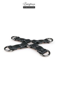 Hog Tie leather cross 2