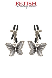 Butterfly nipple clamps