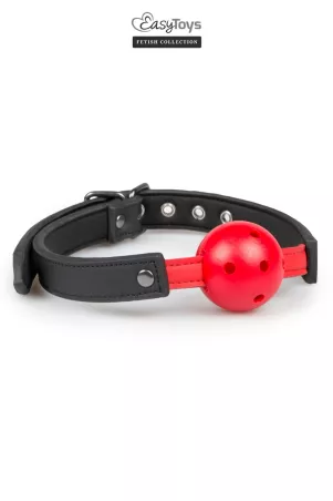 Palla imbavagliata con palla rossa