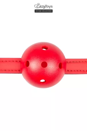 Gagged Ball with red ball