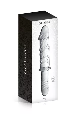 Dildo Glas Glossy Toys  nr. 12 Klar