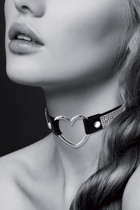 Collana con cuore e strass 2