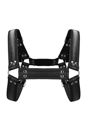 Schnalle Buckle Bulldog schwarz