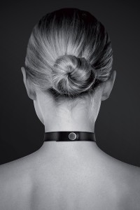 Collana fetish con doppio anello 2