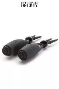 Pinces à tétons vibrantes Sweet Torture - Fifty Shades of Grey 2