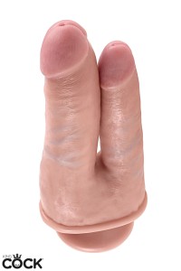 Dildo doppia penetrazione 15cm - King Cock | Tentations.ch