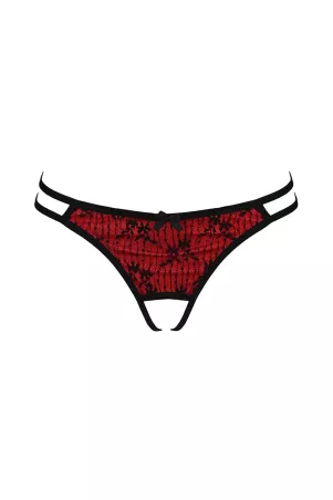 String ouvert rouge Rubi - Passion