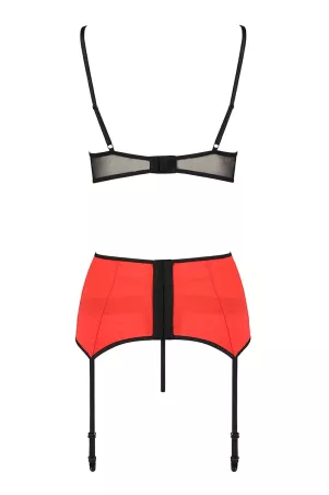 Ensemble lingerie à jarretelles Femmina - Passion