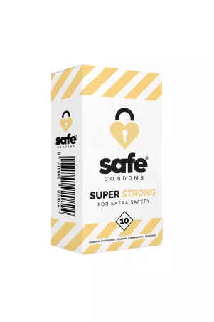 10 preservativi Safe Super Strong