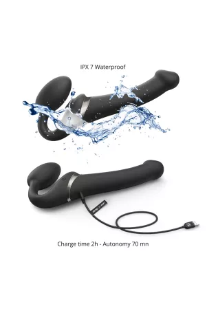 Strap on-me Multi Orgasm schwarz XL